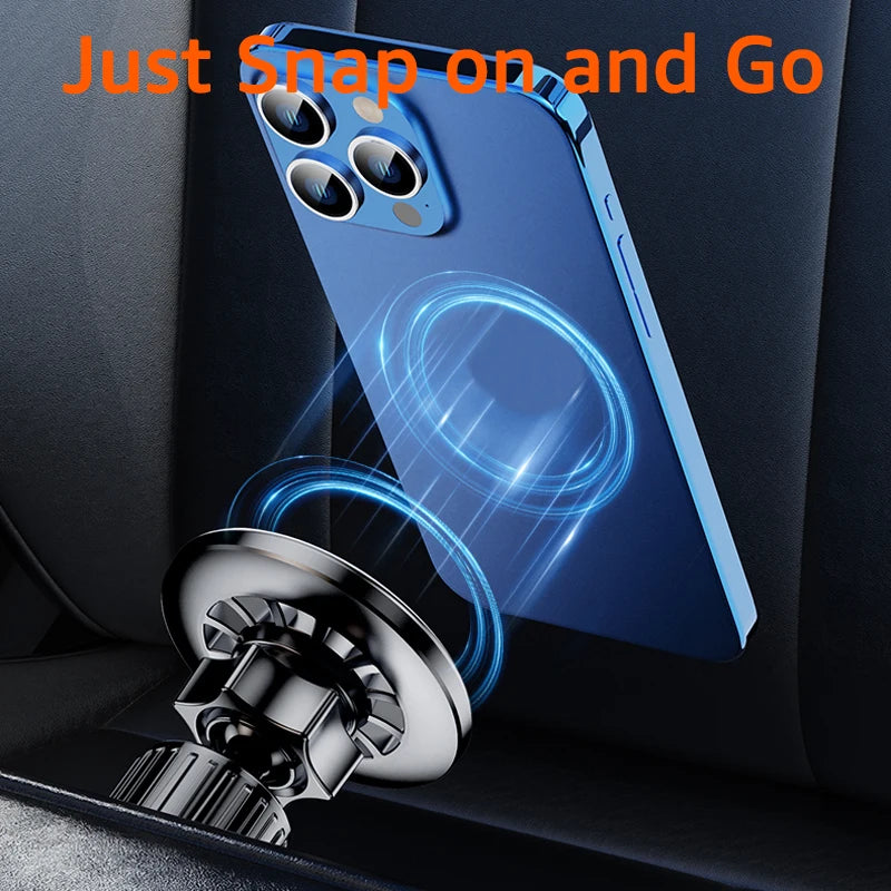 Untoom® Magnetic Car Mount | MagSafe Phone Holder for iPhone & Xiaomi Air Vent GPS Brackets
