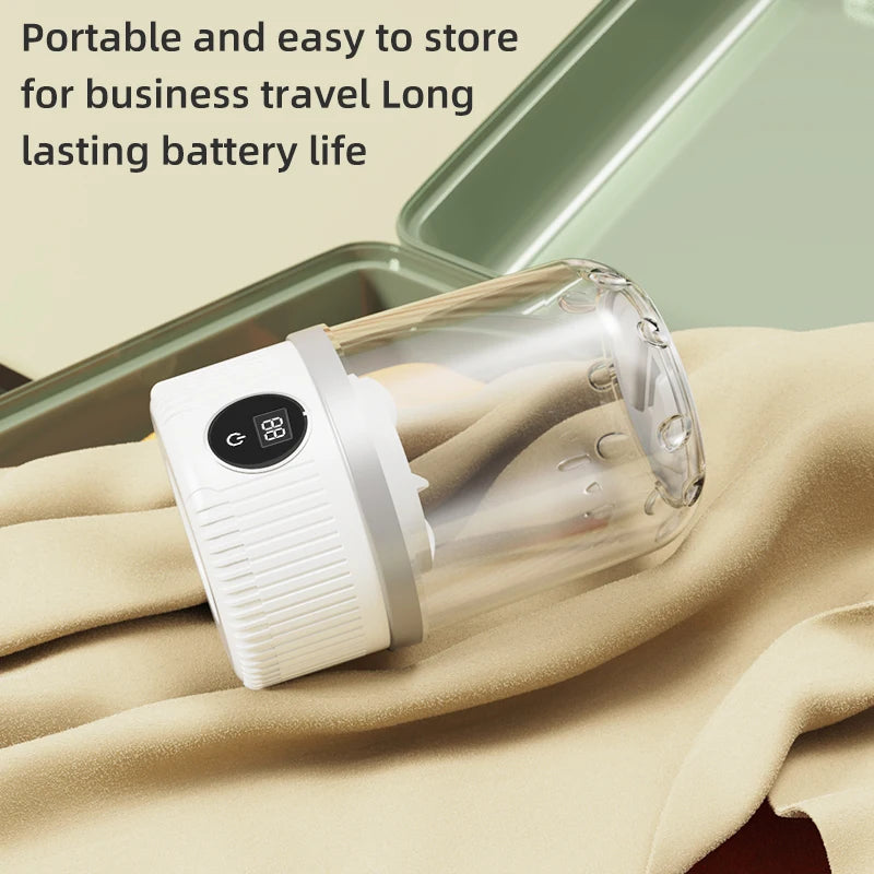 Aquanovo™ Mini Washing Cup | USB-Powered Ultrasonic Laundry Machine for Socks & Underwear
