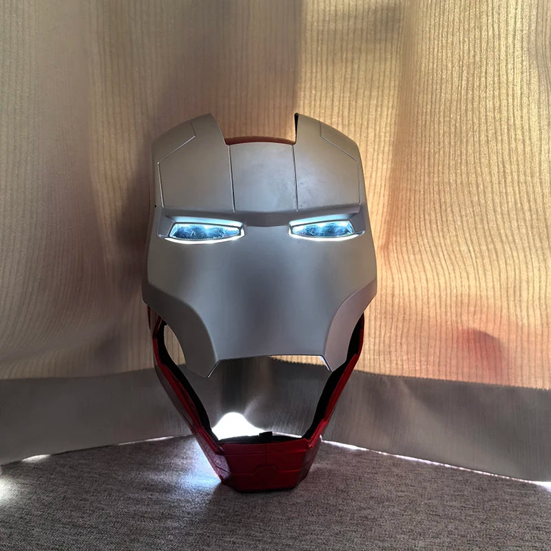 Marvel® Avengers Iron Man Helmet | LED Light-Up 1:1 Cosplay Action Figure