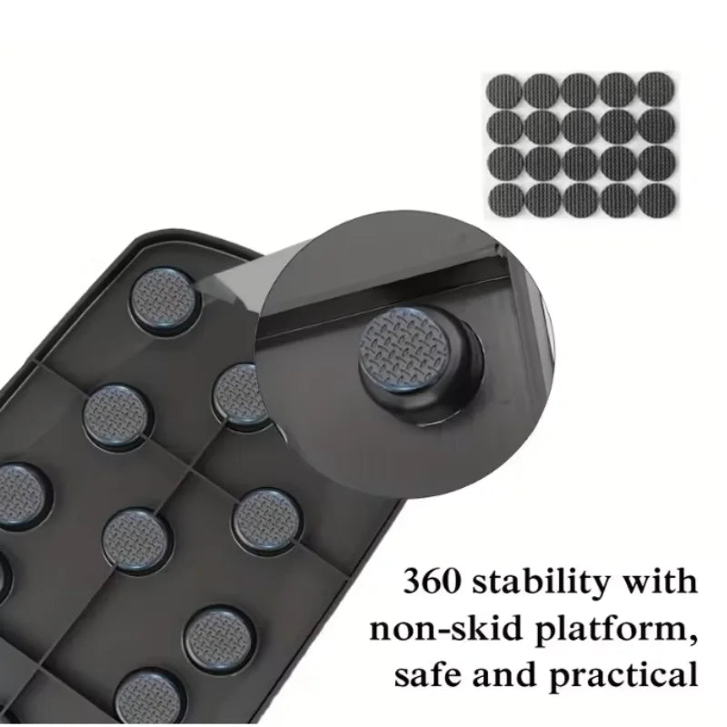 TitanFlex™ PushPro+ Foldable Push-Up & Resistance Trainer – Home Gym Fitness Board with Ergonomic Handles & Power Bands