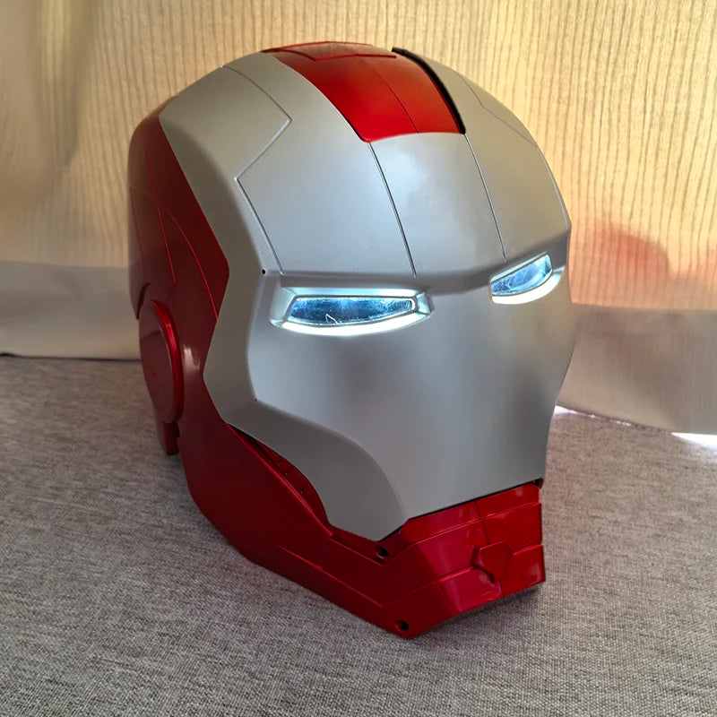 Marvel® Avengers Iron Man Helmet | LED Light-Up 1:1 Cosplay Action Figure
