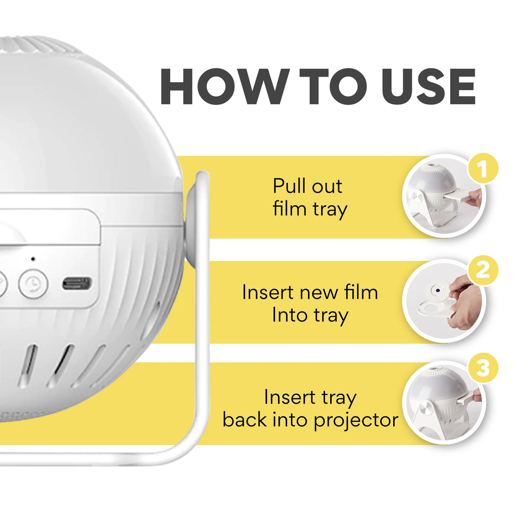 HaloVerse™ Light of Faith Projector Starter Kit – Includes 6 Inspiring Bible Verse Discs for Daily Reflection & Home Ambience