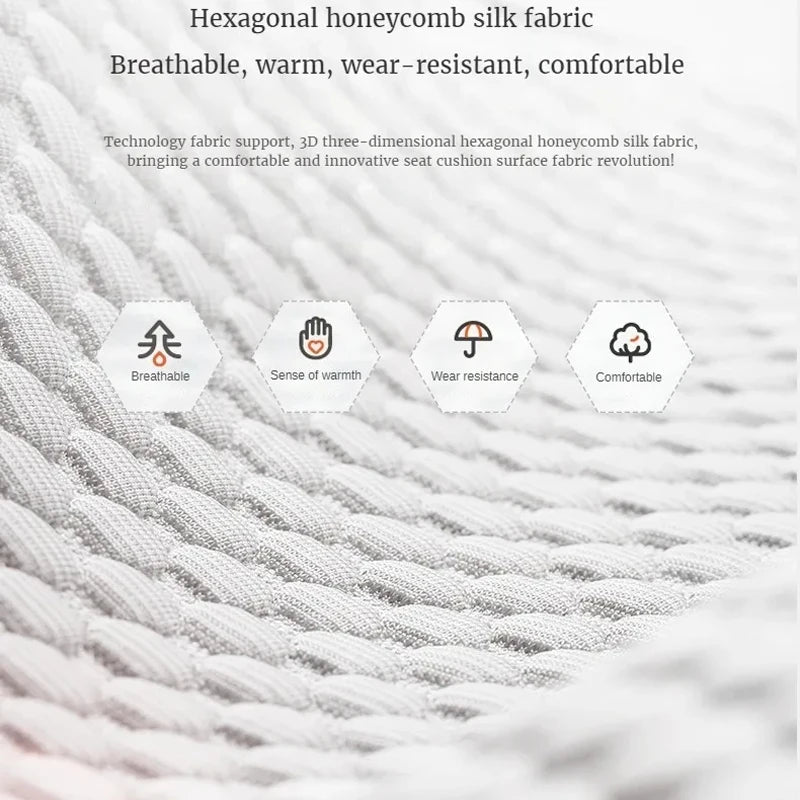 Premium Ice Silk [Car Seat Cover] – All-Season Comfort, Breathable Split Design, Universal Luxury Fit